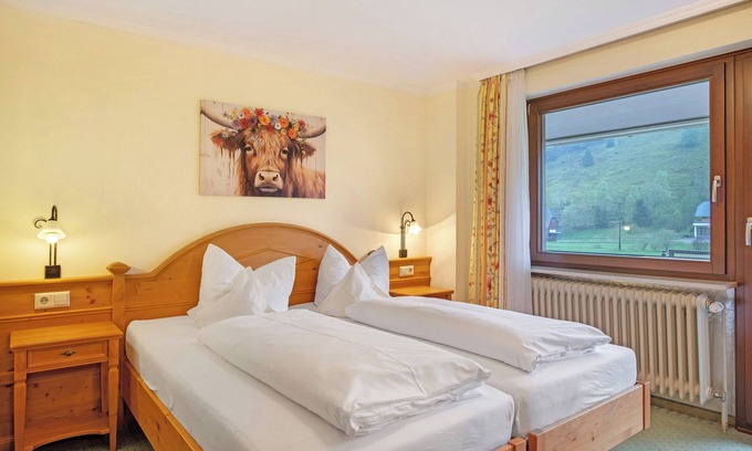 Menzenschwand-Hinterdorf Apartment | Room 'Zimmer 1' with Mountain View, Shared Terrace and Wi-Fi
