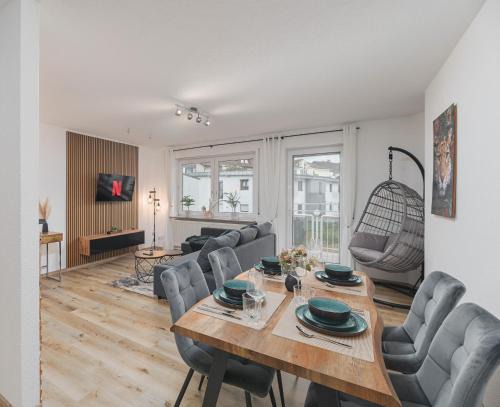Duhren Apartment | Roomfall Apartment Sinsheim mit TG & Wi-Fi & Balkon