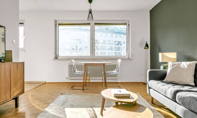 Erdberg Apartment | Roomy Landstraße 1BR w/Elevator, near Metro U3, by Blueground