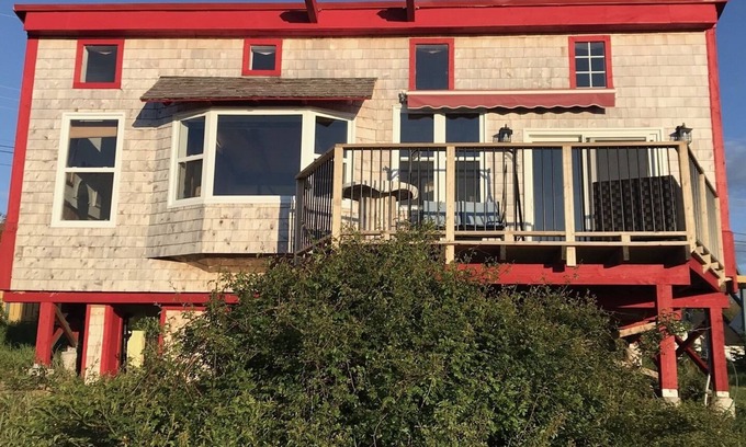 Annapolis County Cabin | Rose Cabin @ MareGold Centre with expansive views of the Bay of Fundy