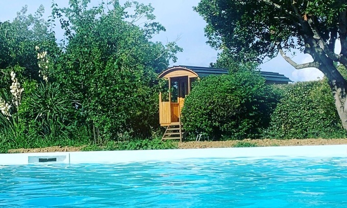 Monbequi Cabin | Roulotte 4 Places Dans Parc Arboré . Proche Canal du Midi