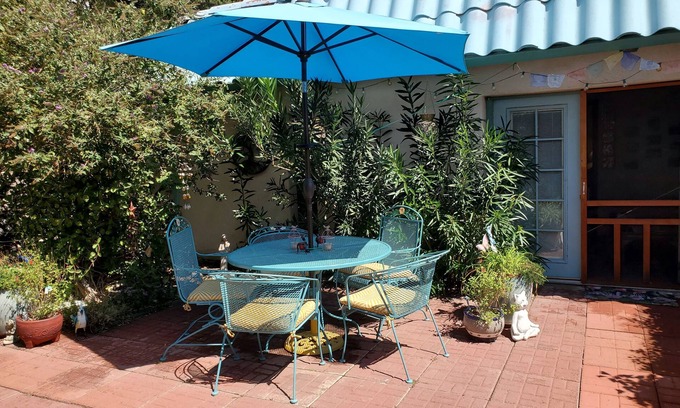 Northeast Heights House | Route 66 Casita with Vintage Flair, Gated Parking