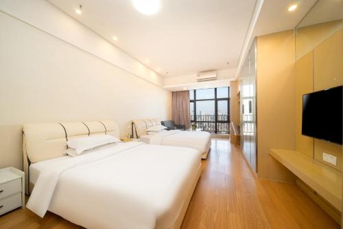 Haizhu Hotel | Ruchen Apartment Guangzhou Tower Pazhou Exhibition Center Branch