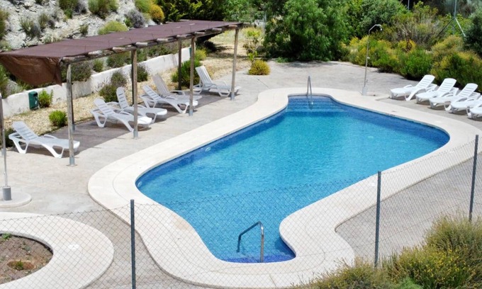 Taberno House | Rural House 'Casa del Horno' with Mountain Views, Shared Pool and Wi-Fi