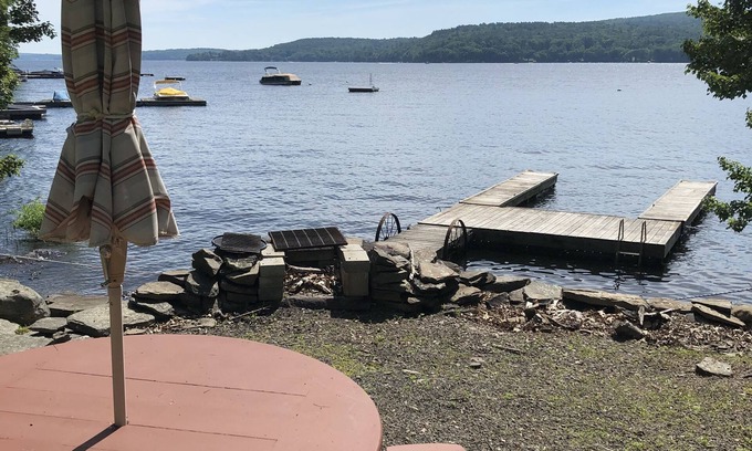 Lakeville Cottage | Rustic Lakefront Cottage with private dock on Lake Wallenpaupack