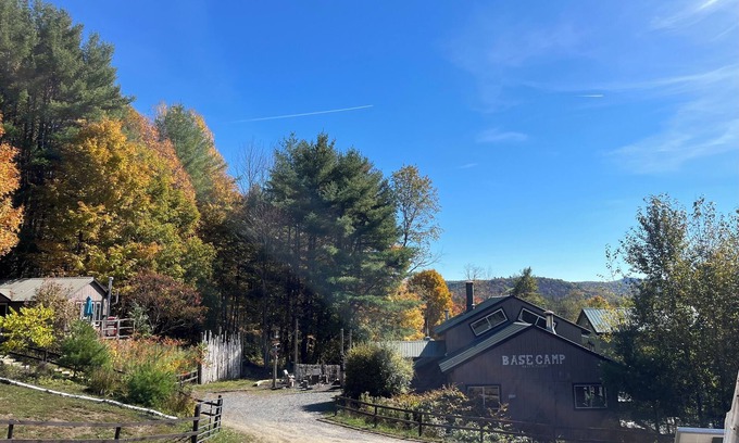 St. Johnsbury Cabin | Rustic Vermont Mountain Lodge Retreat/Fall & Winter Exclusive