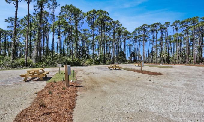 Cape San Blas RV Rental | RV Lot, Bayside, All Hookups ~ Bay Destiny 2