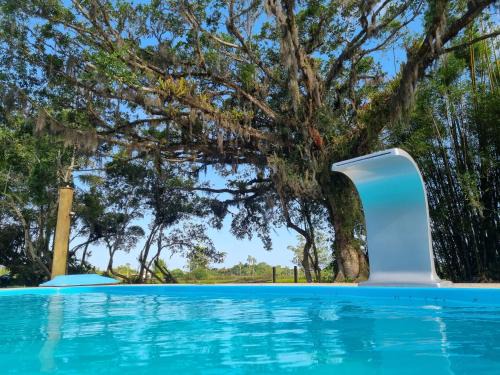 Passo de Torres House | Sítio com piscina Hidromassagem com acesso ao Rio Mampituba