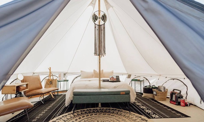 Monticello RV Rental | Sage Bell Tent near National Parks
