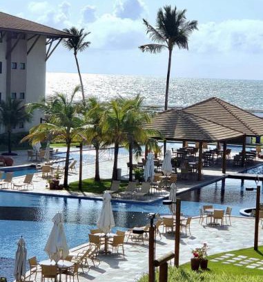 Porto de Galinhas Resort | SAMOA POLINÉSIA BEACH RESORT MURO ALTO Apto Térreo