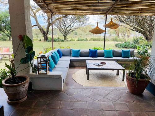 Naivasha House | Sanctuary Farm House 5-bedroom Lodge In Wildlife