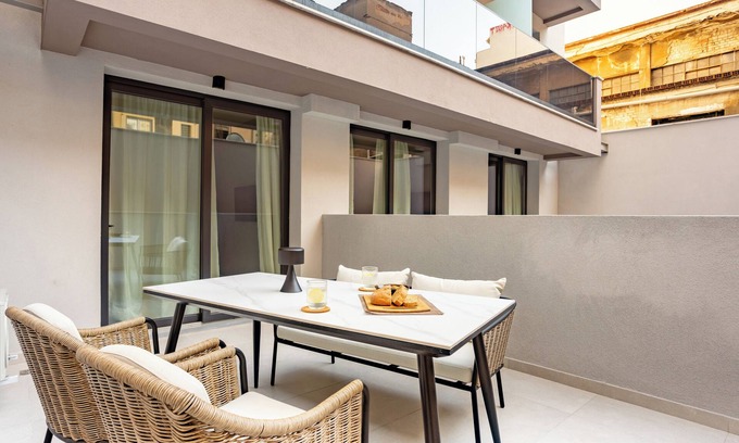 Thessaloniki City Centre Apartment | Sanders Tower Centre - Cozy 1-Bdr Duplex w Terrace