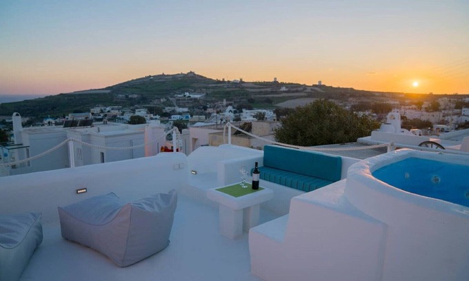 Emporio Villa | Santorini-treasures Bougonvilea Villa traditional