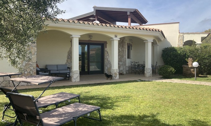 Costa Rei Villa | Sardinia-PiscinaRei(CA). Villa Laura at 400 m. from the amazing beach