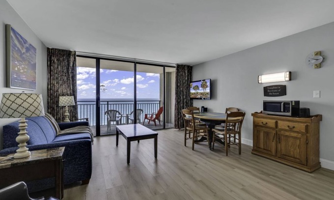 Myrtle Beach Condo | Scenic Views from the balcony at Ocean Forest Plaza Condos ποΈ Oceanfront ποΈ