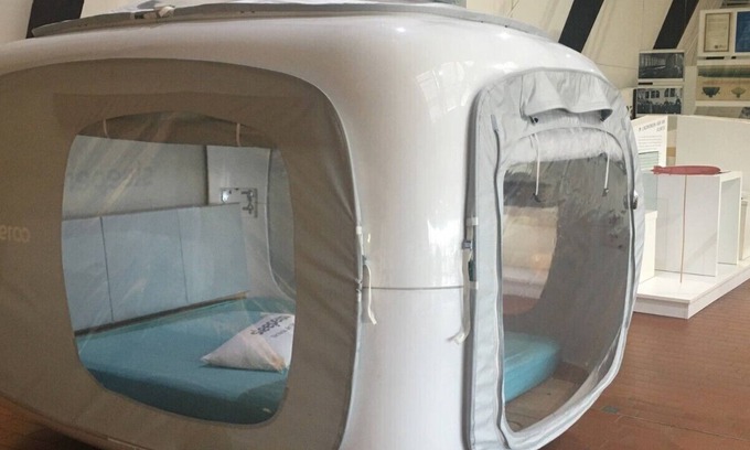 Nordholz Cabin | Schlafen zwischen Flugzeugen-Indoor Cube