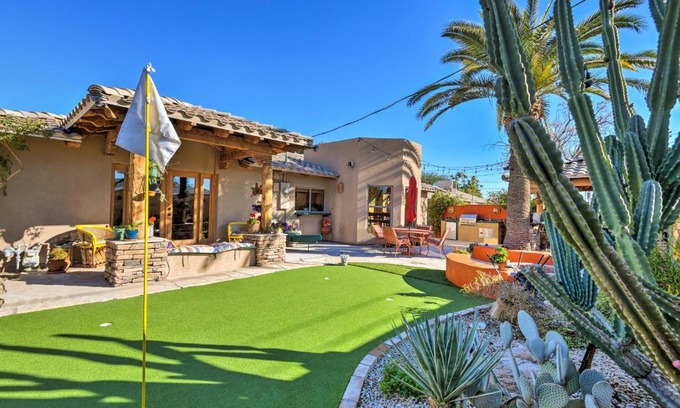 Hy-view House | Scottsdale Home w/Private Patio+Putting Green
