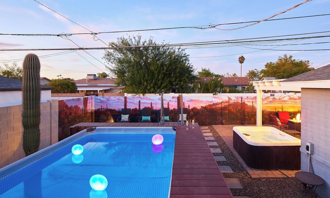 Cavalier Vista House | Scottsdale Saguaro-Hot Tub-Pool- in Old Town