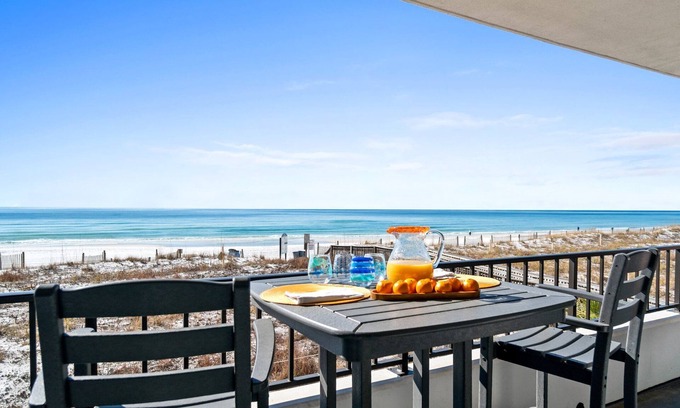 Fort Walton Beach Condo | SD 205: Seaspray Getaway - Let the Tropical Waves Be Your Alarm Clock!