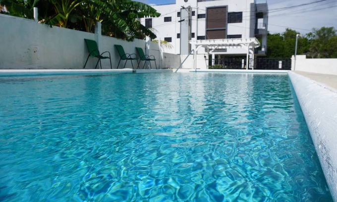Belize City Apartment | Sea Belize Relaxing Studio w Sea View Pool & Overwater Deck Near Airport, 1st FL