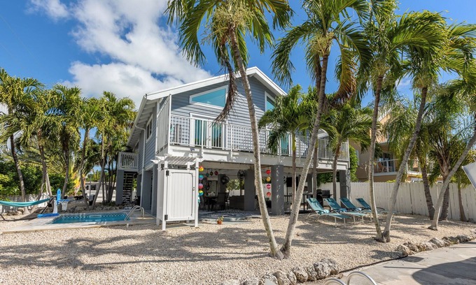 Cutthroat Harbor Estates House | SEA COVE ~ Canal Front 2 BR/2 Ba Home in Cudjoe Key w/Pool!