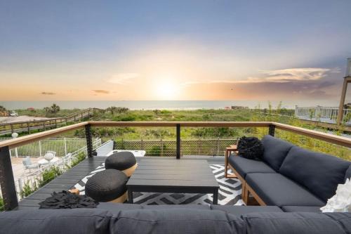 Vilano Beach House | Seaside Rose-Ocean Front, Private Pool, Ht Tub, Slps 28