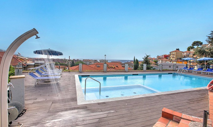 Marina di Andora Apartment | Seaview Pool Retreat - T21, Andora, Italy