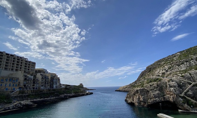 Kercem Apartment | SeaView! Xlendi Promenade! Literally a few metres from the SEA! Beautiful Views!