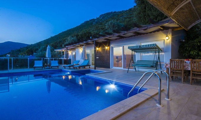 Uzumlu Villa | Secluded Charming Villa Donat Duo for Four Guests, Great Views & Private Pool