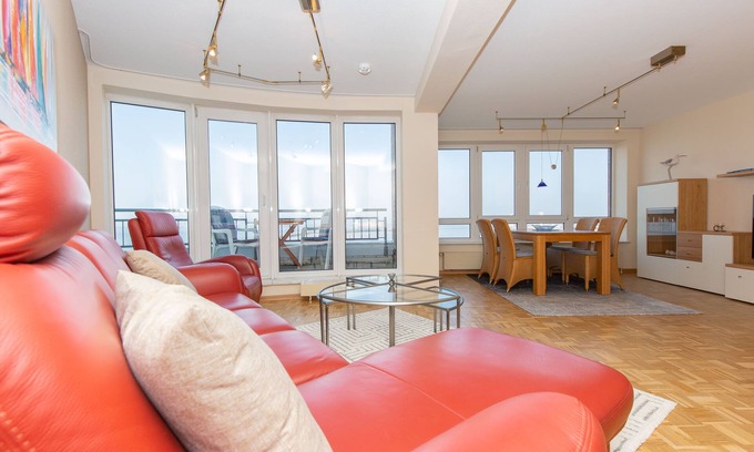 Doese Apartment | Seeterrassen Whg.35-76m² vacation apartment in the Grimmershörnbucht, near Alte Liebe