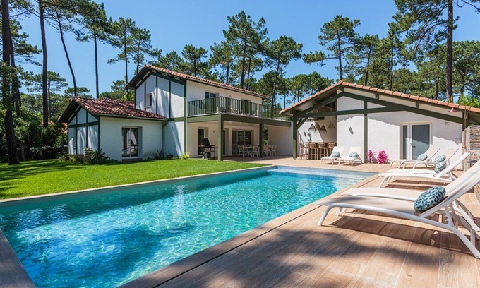 Les Estagnots House | Seignosse Océan, Magnificent family villa