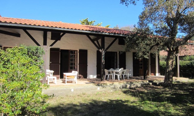 Les Estagnots Villa | SEIGNOSSE Villa LA FERME pour 8 personnes à 500m des plages