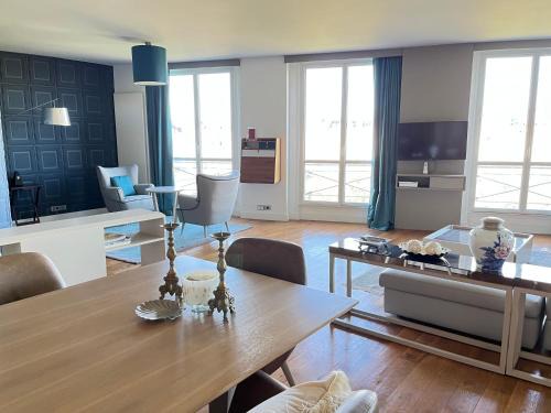 Saint-Victor Apartment | Seine View 120m2-2bedrooms