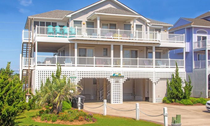 Avon House | Semi-Oceanfront w/Private Pool, Hot Tub, Game Room, Cargo Lift, Home Theater