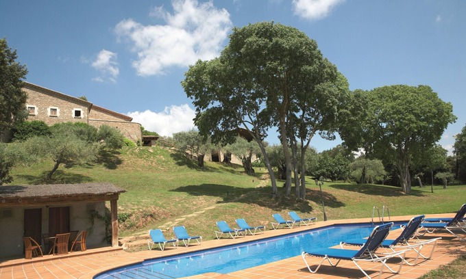 Camos Villa | Sensational 1100m2 stone mansion,12BR &12 BA, large pool/garden/gamesroom &views