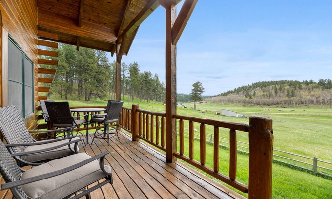 Spearfish Cabin | Serene cabin getaway minutes from hiking, biking, UTV and snowmobile trails.