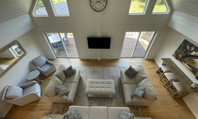 Windham House | Serene Catskills Escape: Hot Tub, Pond & Game Room