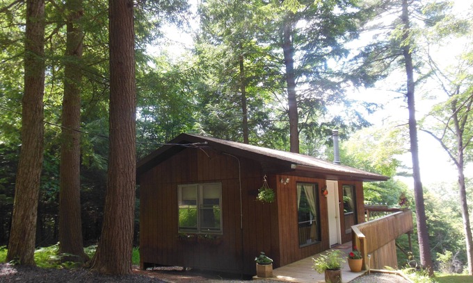 Wellsville Cabin | Serenity - Private, secluded cabin-excellant scenic view/sunset, hiking, pond