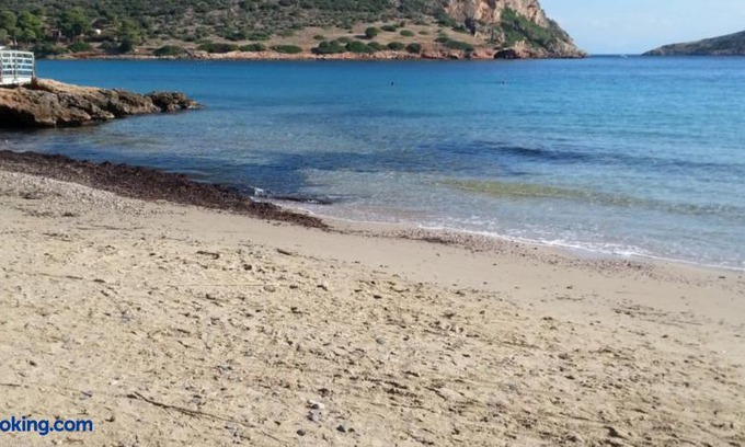 Ormos Agiou Ioannou Villa | Serenity villa-1st floor-Sea view-Sandy beach 250m away.
