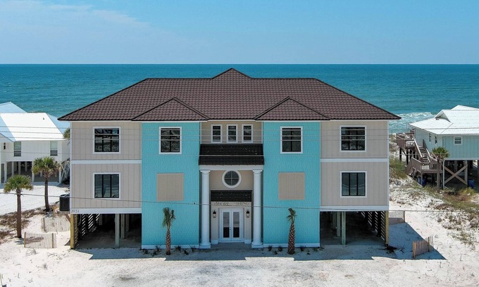Gulf Shores House | Shore Thing by GSVR | Newly Renovated Beachfront Retreat w/Private Pool + FREE Activities/Golf