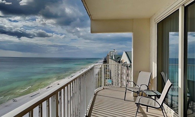 Panama City Beach Condo | Shores of Panama #1501 | Gulf Front + Resort Amenities