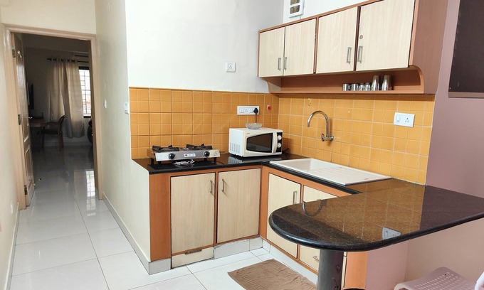 Basavanagudi Apartment | Single Bedroom Apartment with WiFi and AC in vibrant Bengaluru