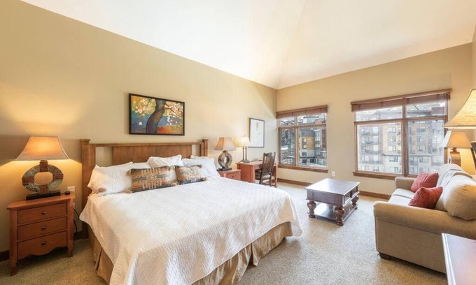 Park City House | Ski In Ski Out Conde Nast and Forbes Award Winner Hotel Room Pool Hot Tub Gym C415A