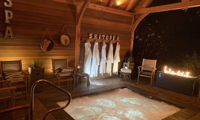 Sunday River Area House | Ski in, ski out! Custom Spa Retreat. Direct access to Sunday River Resort