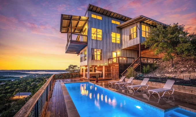 Canyon Lake Villa | SKYHOUSE Canyon Lake: Private Pool and Lake Viewsn