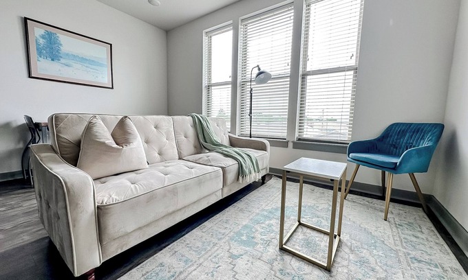 North Little Rock Apartment | Sleepover: Alluring 1BD/1BA + Gym - Little Rock