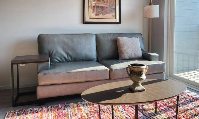 NoDo District Apartment | Sleepover: Spectacular 1BD/1BA + Balcony- Downtown Omaha