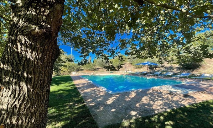 Loreto Villa | Sleeps 10. Pool, grounds, villa, veranda, child play area - all beautiful. Wifi