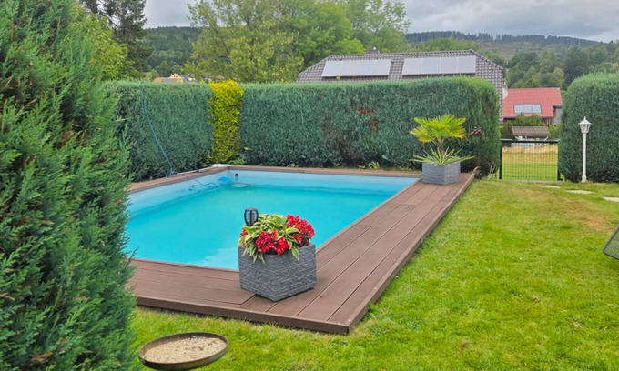 Altenfeld House | Small house in the Thuringian Forest with pool