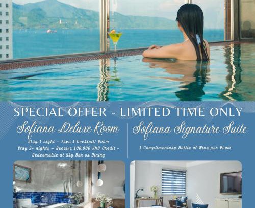 Ngu Hanh Son Hotel | Sofiana My Khe Hotel & Spa - Rooftop Pool Bar - Free Craft Beer and 20 minute Spa per Room